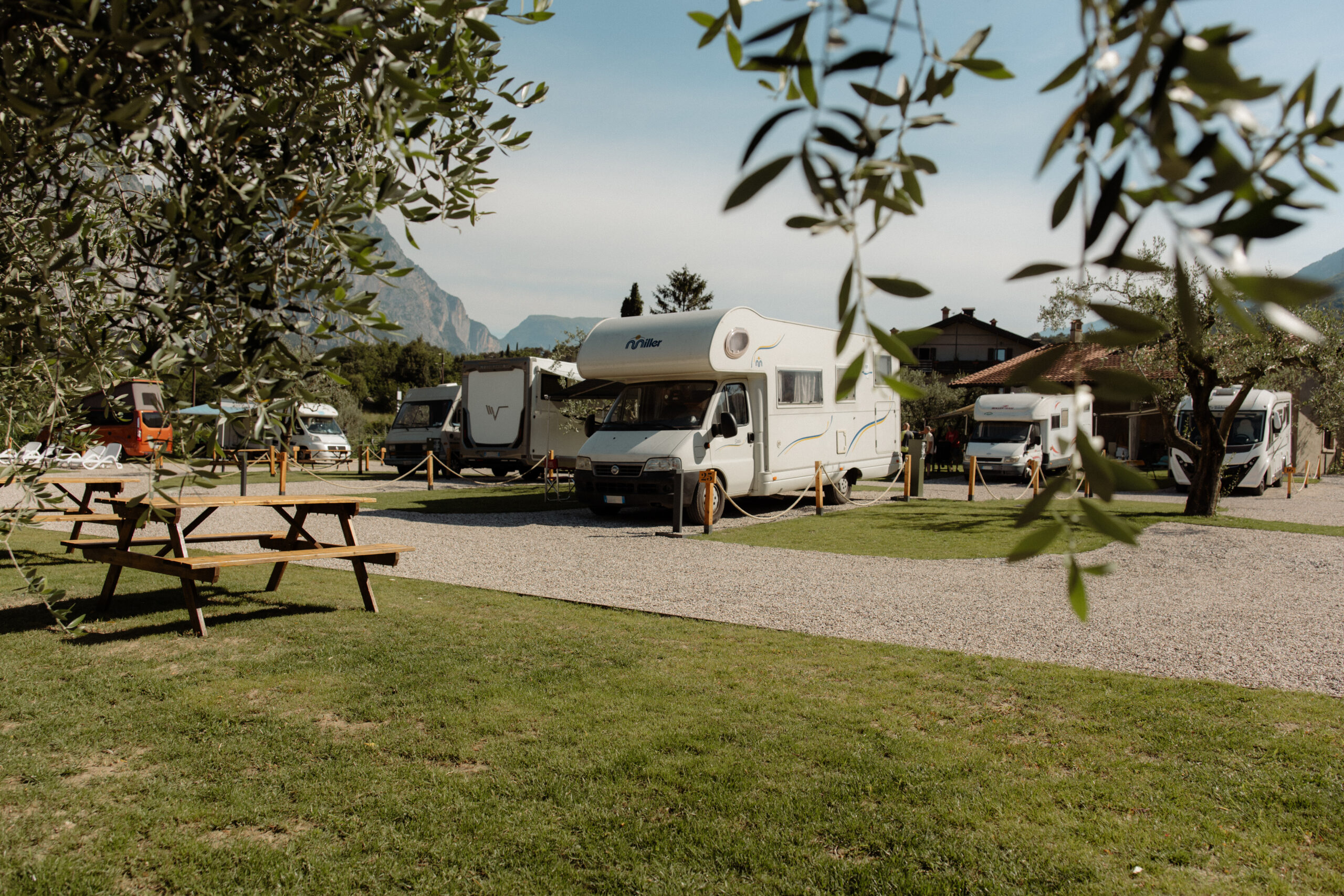 Camping Maso Trenti Dro Trentino Camper